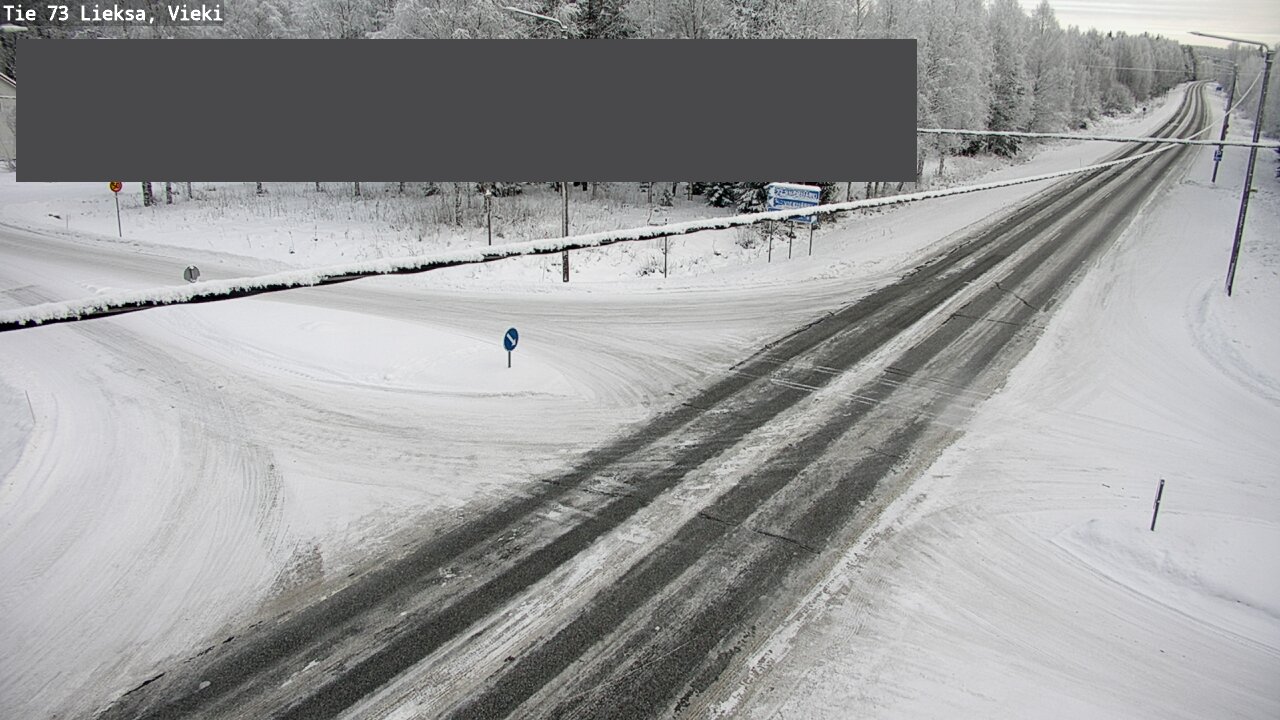 Weather Camera Image Road 73 Lieksa, Vieki, Lieksa, Pohjois-Karjala