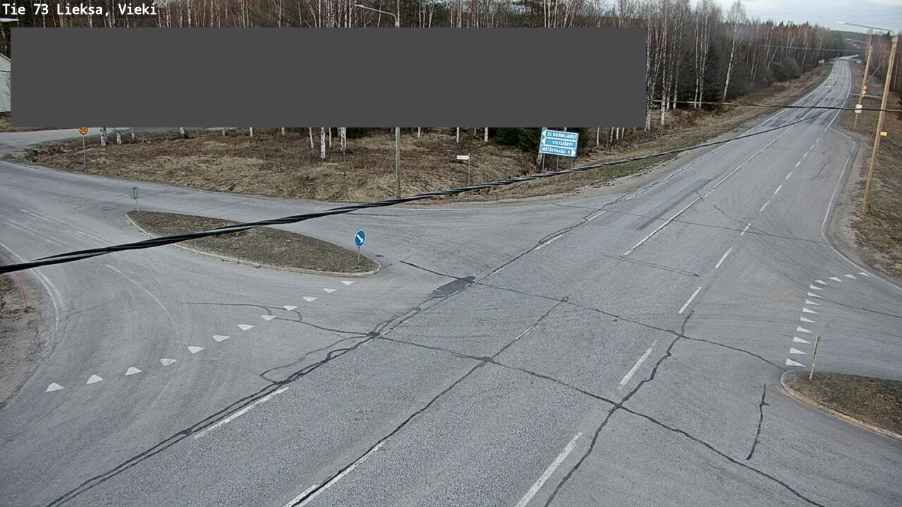 Kelikamerat Kuva Tie 73 Lieksa; Vieki, Lieksa, Pohjois-Karjala