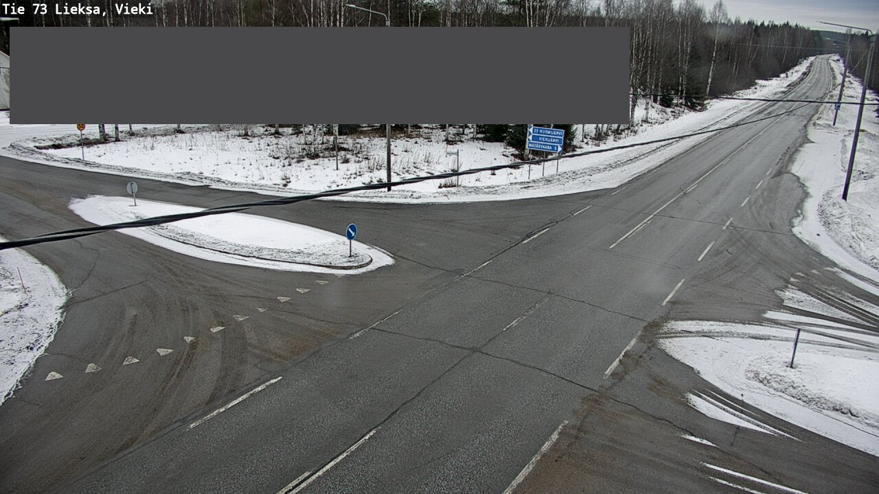 Kelikamerat Kuva Tie 73 Lieksa; Vieki, Lieksa, Pohjois-Karjala