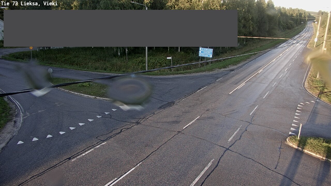 Kelikamerat Kuva Tie 73 Lieksa; Vieki, Lieksa, Pohjois-Karjala