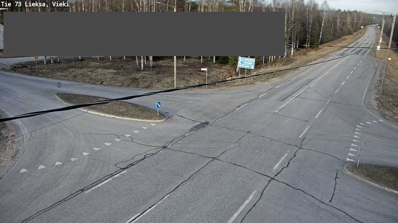 Kelikamerat Kuva Tie 73 Lieksa; Vieki, Lieksa, Pohjois-Karjala