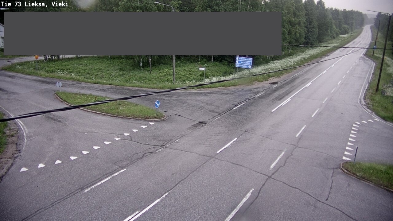 Kelikamerat Kuva Tie 73 Lieksa; Vieki, Lieksa, Pohjois-Karjala