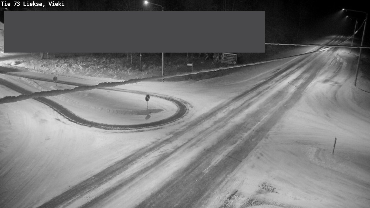 Weather Camera Image Road 73 Lieksa, Vieki, Lieksa, Pohjois-Karjala