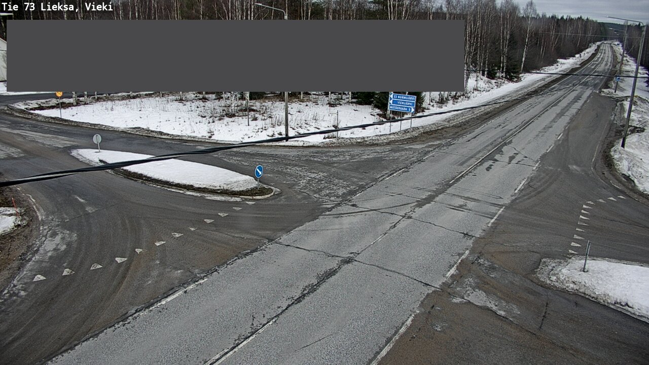 Kelikamerat Kuva Tie 73 Lieksa; Vieki, Lieksa, Pohjois-Karjala