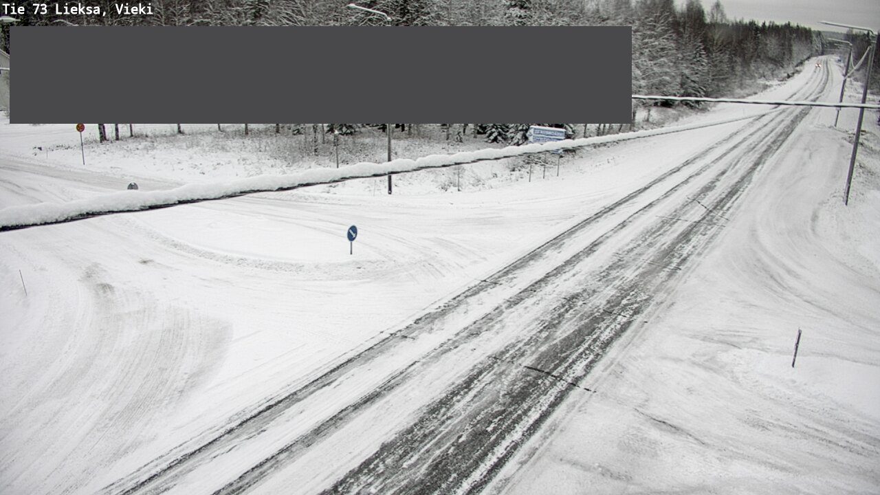 Kelikamerat Kuva Tie 73 Lieksa; Vieki, Lieksa, Pohjois-Karjala