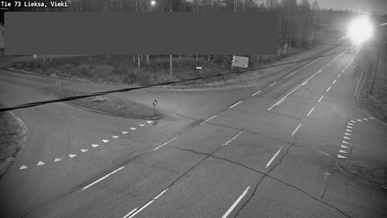 Kelikamerat Kuva Tie 73 Lieksa; Vieki, Lieksa, Pohjois-Karjala