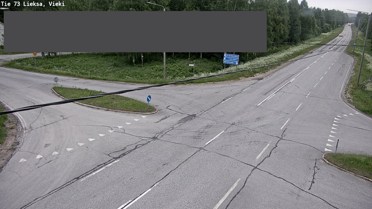 Kelikamerat Kuva Tie 73 Lieksa; Vieki, Lieksa, Pohjois-Karjala