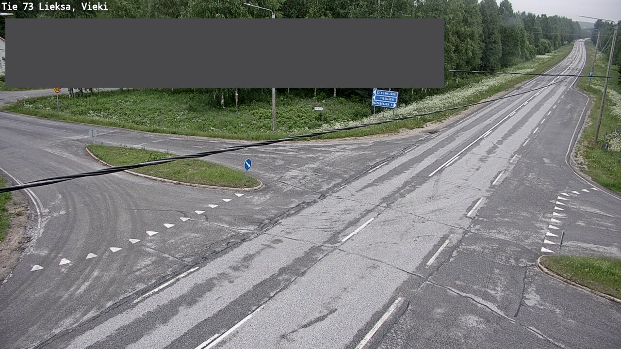 Kelikamerat Kuva Tie 73 Lieksa; Vieki, Lieksa, Pohjois-Karjala