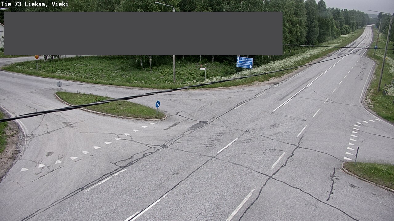 Kelikamerat Kuva Tie 73 Lieksa; Vieki, Lieksa, Pohjois-Karjala