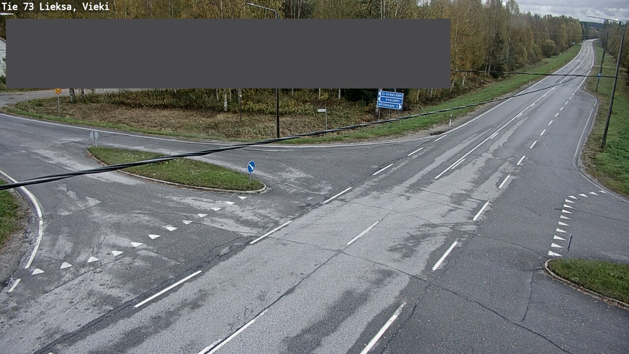 Weather Camera Image Väg 73 Lieksa, Vieki, Lieksa, Pohjois-Karjala