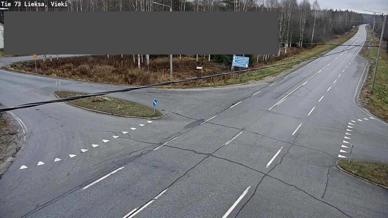 Kelikamerat Kuva Tie 73 Lieksa; Vieki, Lieksa, Pohjois-Karjala