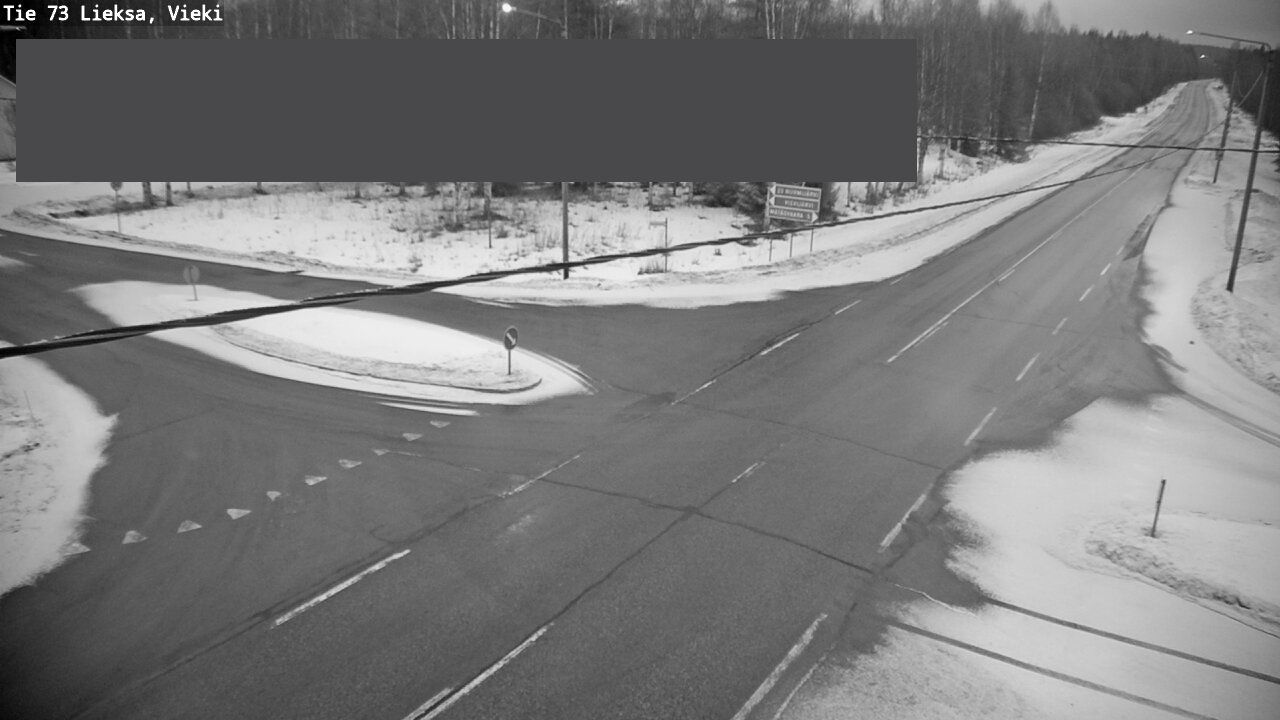 Kelikamerat Kuva Tie 73 Lieksa; Vieki, Lieksa, Pohjois-Karjala