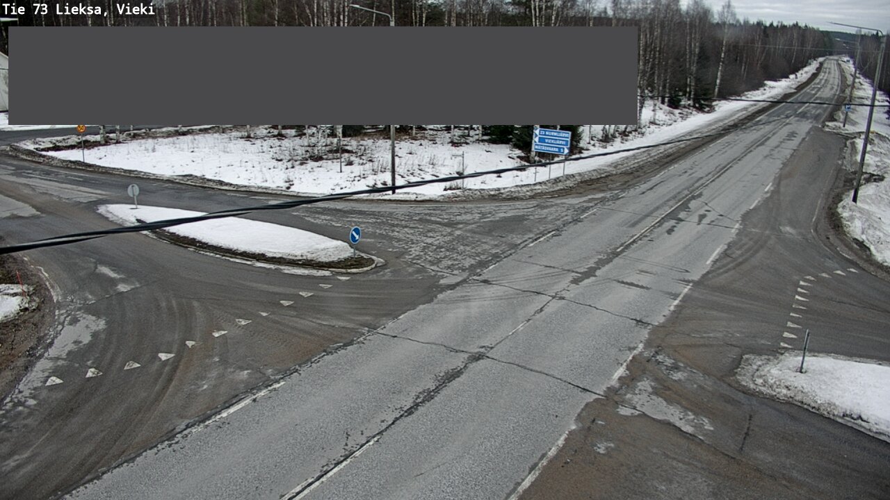 Kelikamerat Kuva Tie 73 Lieksa; Vieki, Lieksa, Pohjois-Karjala