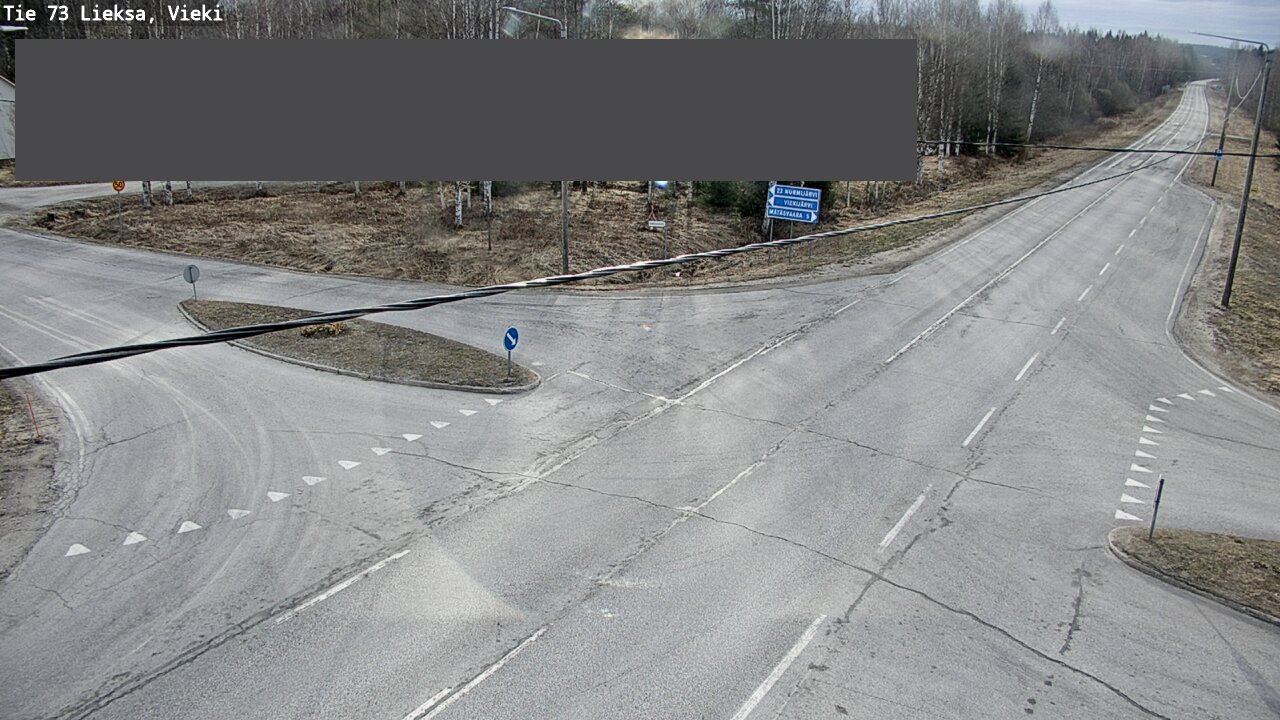 Kelikamerat Kuva Tie 73 Lieksa; Vieki, Lieksa, Pohjois-Karjala