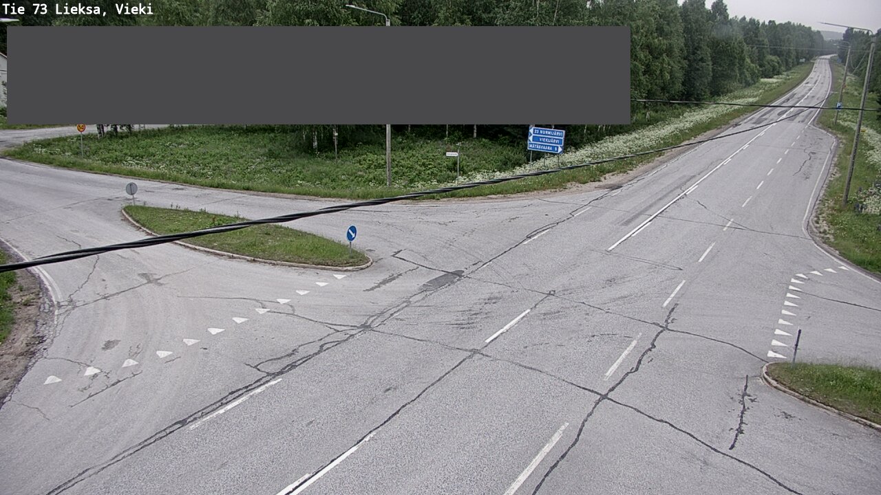 Kelikamerat Kuva Tie 73 Lieksa; Vieki, Lieksa, Pohjois-Karjala