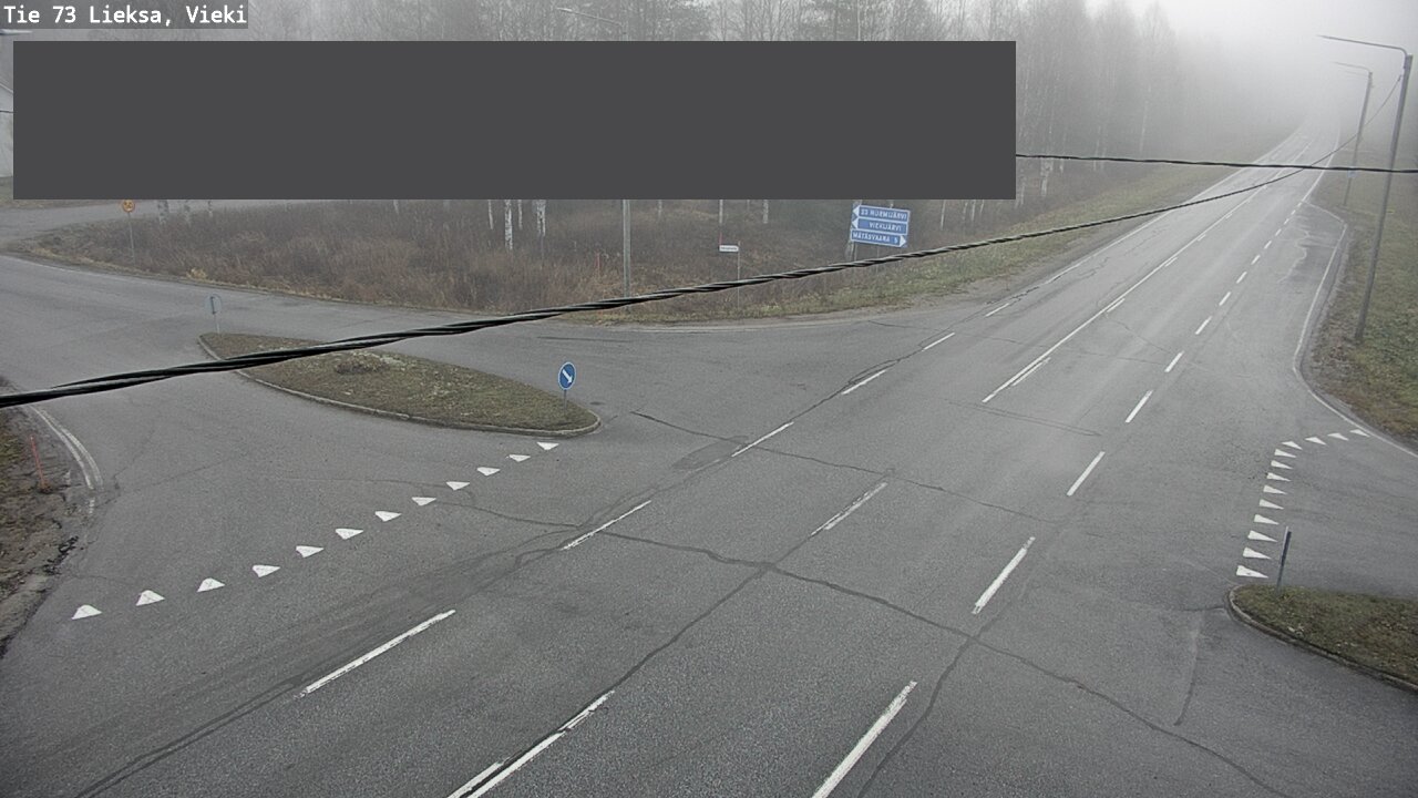 Kelikamerat Kuva Tie 73 Lieksa; Vieki, Lieksa, Pohjois-Karjala