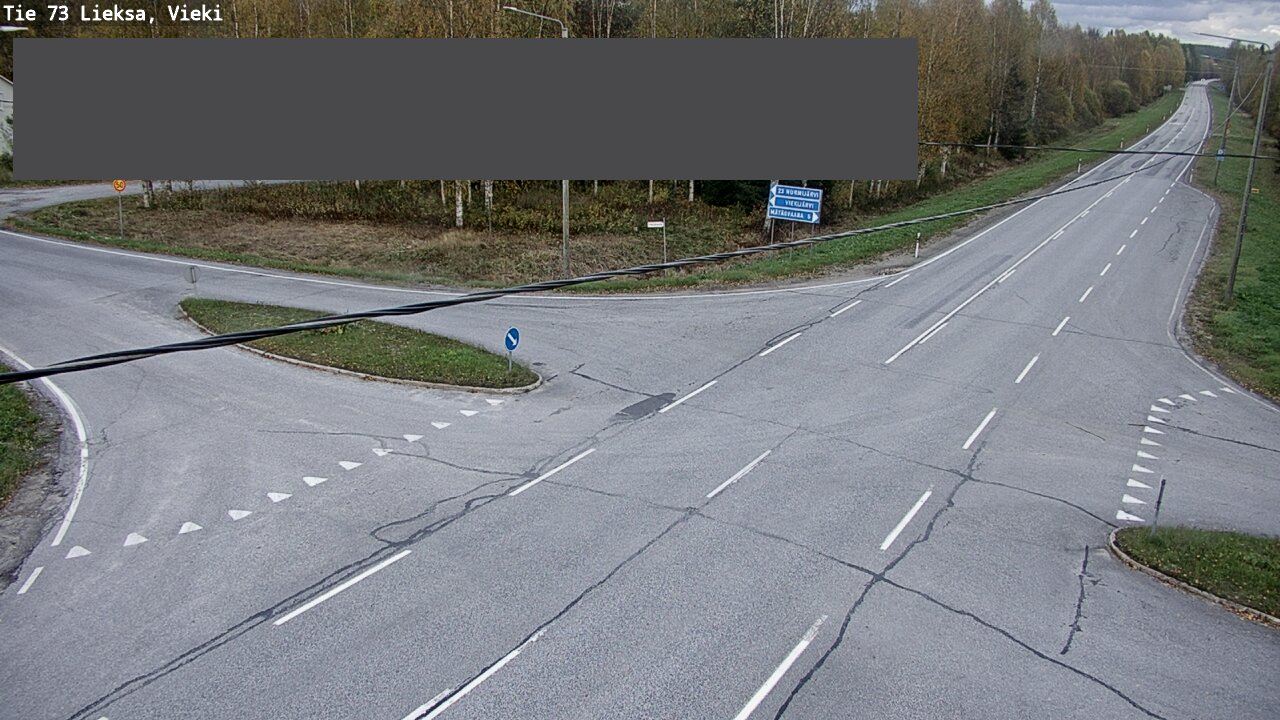 Kelikamerat Kuva Tie 73 Lieksa; Vieki, Lieksa, Pohjois-Karjala