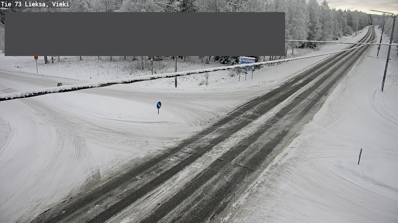 Kelikamerat Kuva Tie 73 Lieksa; Vieki, Lieksa, Pohjois-Karjala