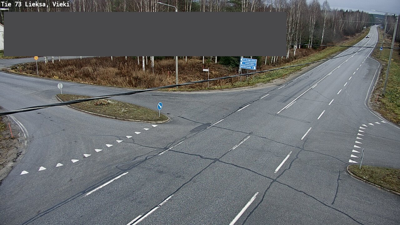 Kelikamerat Kuva Tie 73 Lieksa; Vieki, Lieksa, Pohjois-Karjala