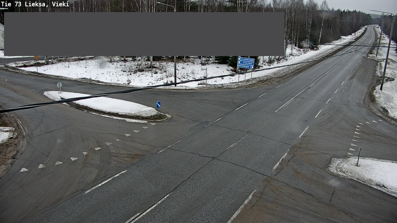 Weather Camera Image Road 73 Lieksa, Vieki, Lieksa, Pohjois-Karjala