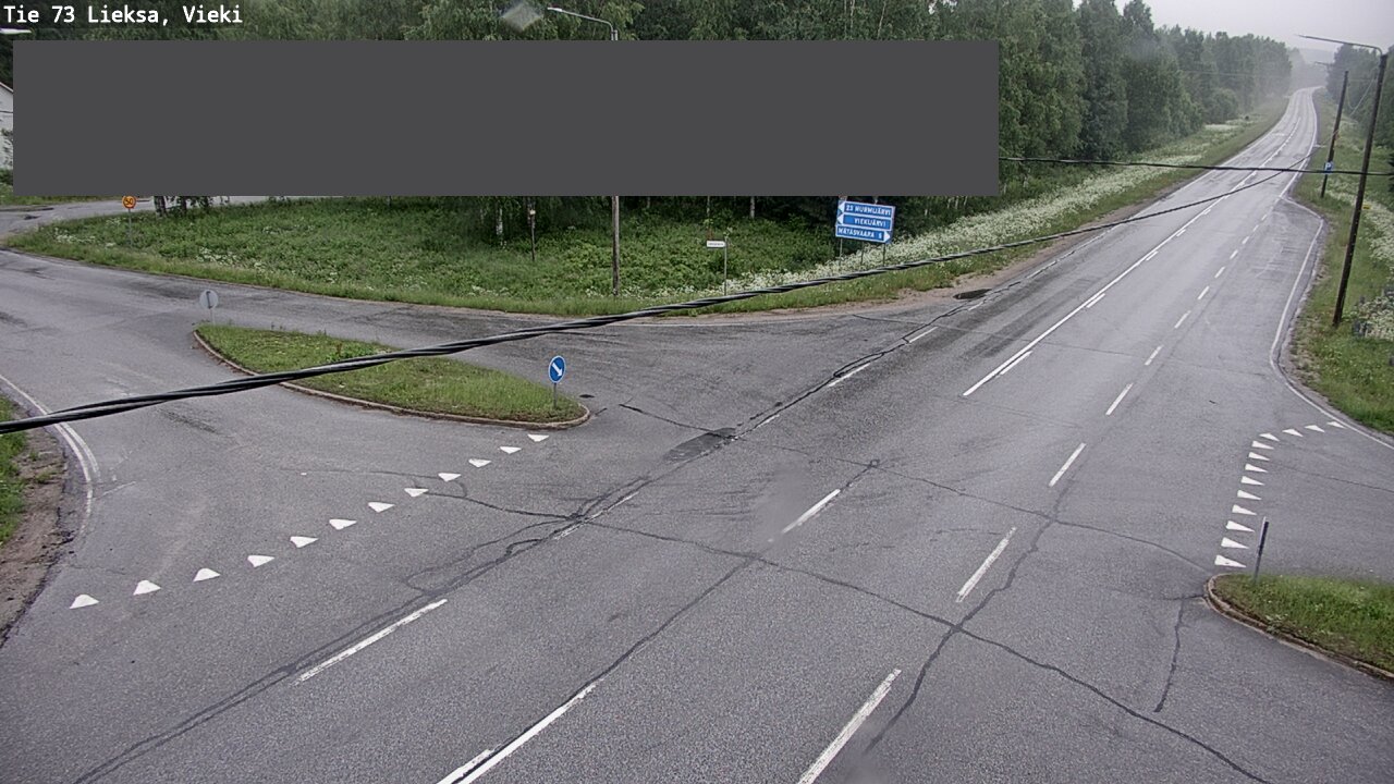 Kelikamerat Kuva Tie 73 Lieksa; Vieki, Lieksa, Pohjois-Karjala