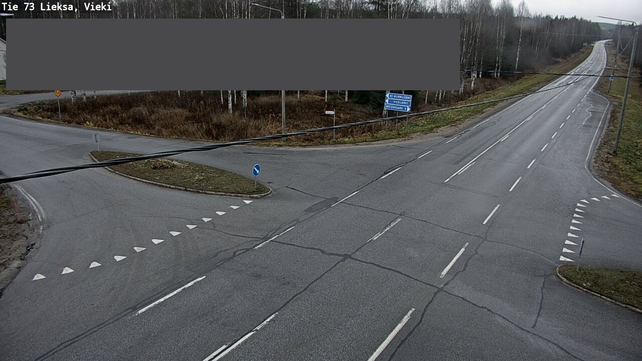 Kelikamerat Kuva Tie 73 Lieksa; Vieki, Lieksa, Pohjois-Karjala