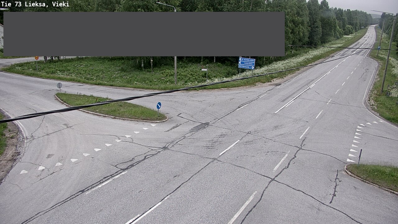 Kelikamerat Kuva Tie 73 Lieksa; Vieki, Lieksa, Pohjois-Karjala