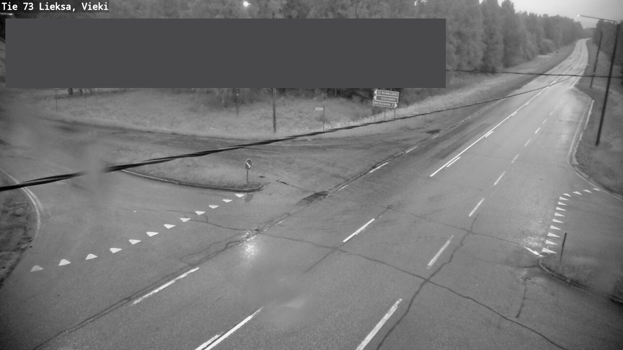 Kelikamerat Kuva Tie 73 Lieksa; Vieki, Lieksa, Pohjois-Karjala
