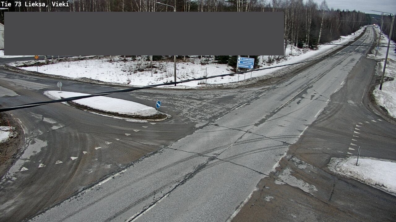 Kelikamerat Kuva Tie 73 Lieksa; Vieki, Lieksa, Pohjois-Karjala