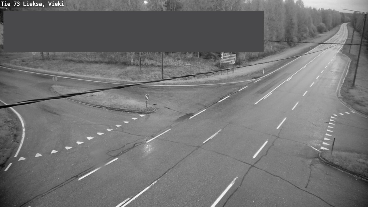Weather Camera Image Road 73 Lieksa, Vieki, Lieksa, Pohjois-Karjala