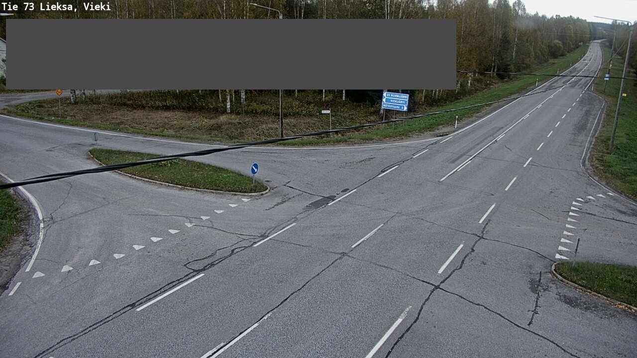 Kelikamerat Kuva Tie 73 Lieksa; Vieki, Lieksa, Pohjois-Karjala