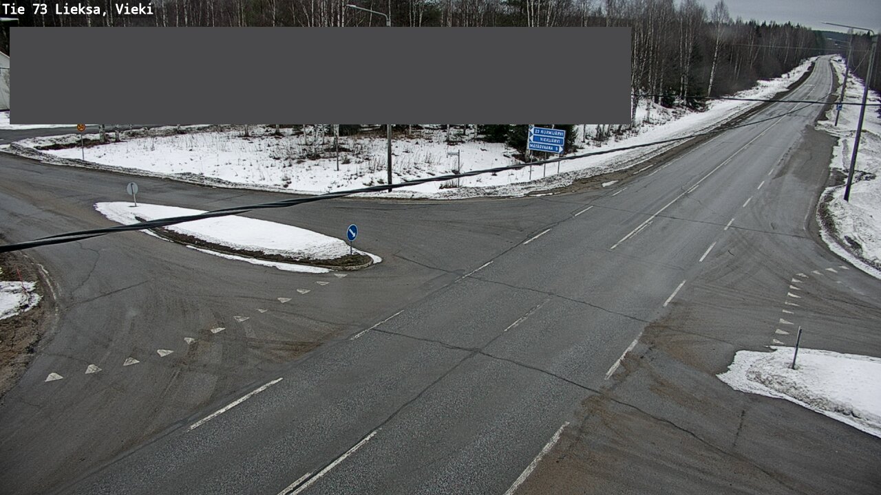 Kelikamerat Kuva Tie 73 Lieksa; Vieki, Lieksa, Pohjois-Karjala