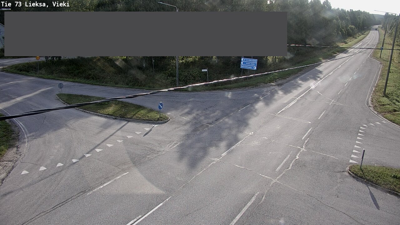 Weather Camera Image Road 73 Lieksa, Vieki, Lieksa, Pohjois-Karjala