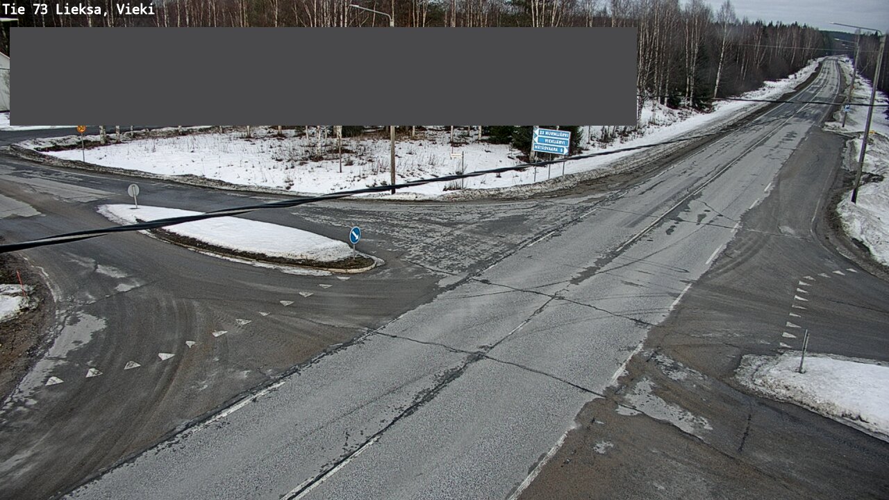 Kelikamerat Kuva Tie 73 Lieksa; Vieki, Lieksa, Pohjois-Karjala