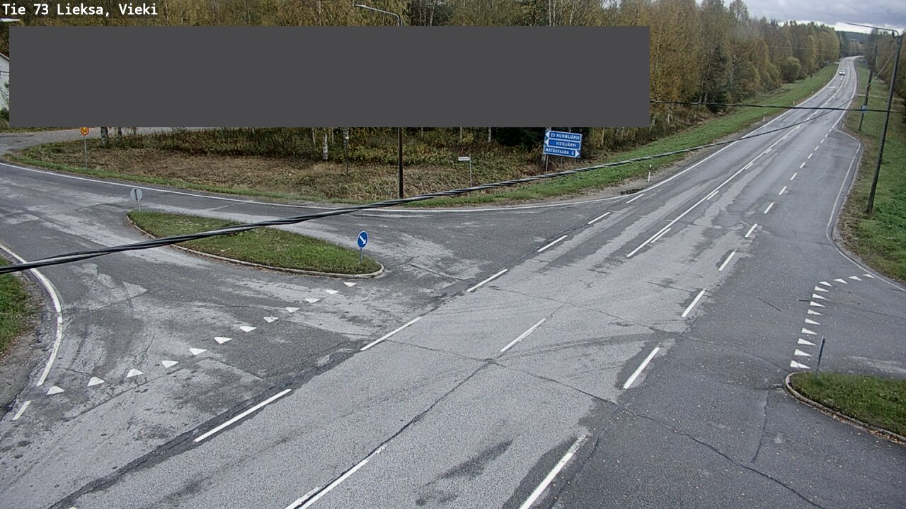 Weather Camera Image Väg 73 Lieksa, Vieki, Lieksa, Pohjois-Karjala