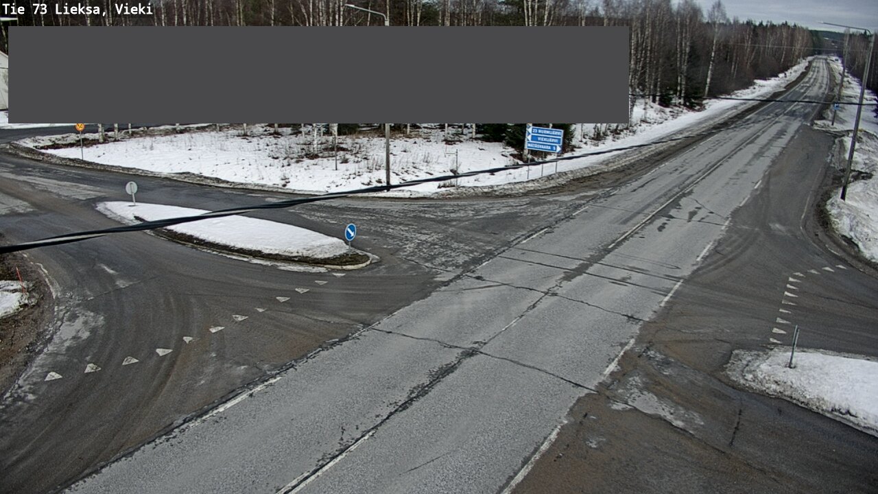 Kelikamerat Kuva Tie 73 Lieksa; Vieki, Lieksa, Pohjois-Karjala