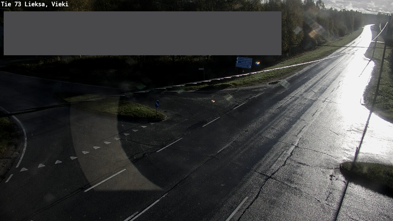 Weather Camera Image Road 73 Lieksa, Vieki, Lieksa, Pohjois-Karjala