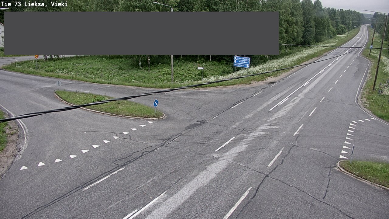 Weather Camera Image Väg 73 Lieksa, Vieki, Lieksa, Pohjois-Karjala