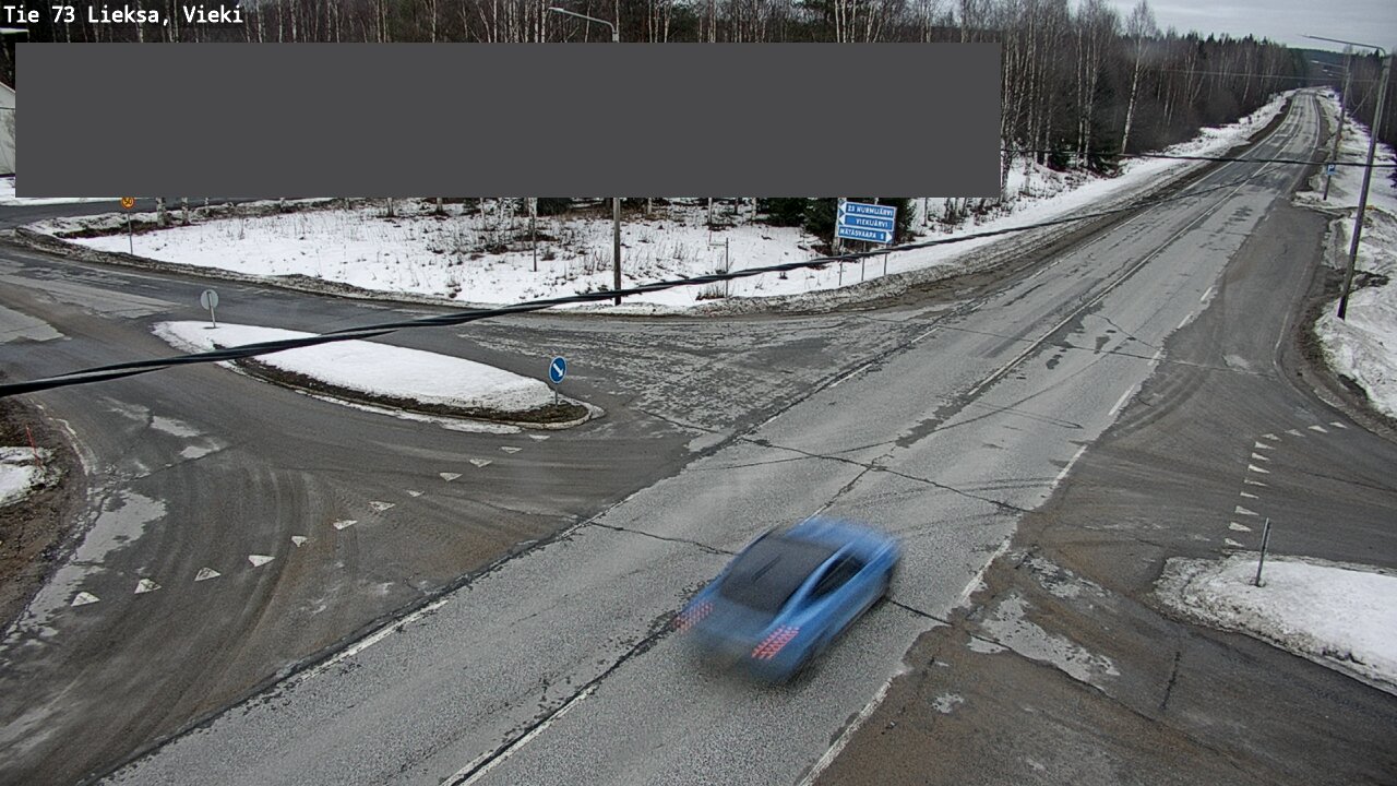 Kelikamerat Kuva Tie 73 Lieksa; Vieki, Lieksa, Pohjois-Karjala