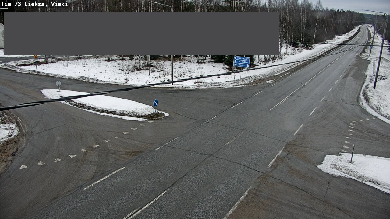 Kelikamerat Kuva Tie 73 Lieksa; Vieki, Lieksa, Pohjois-Karjala
