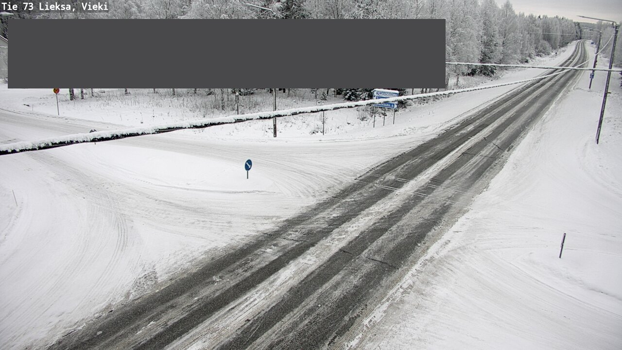 Kelikamerat Kuva Tie 73 Lieksa; Vieki, Lieksa, Pohjois-Karjala