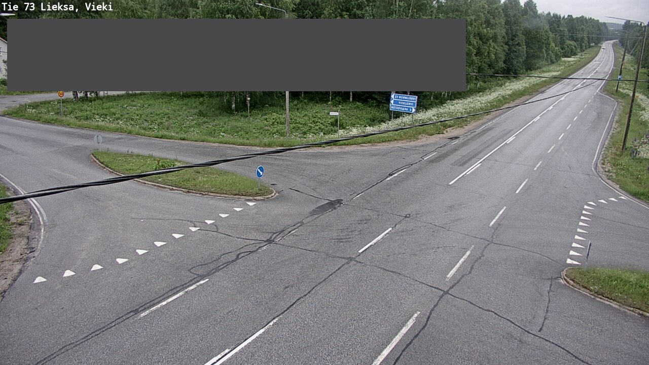 Weather Camera Image Väg 73 Lieksa, Vieki, Lieksa, Pohjois-Karjala