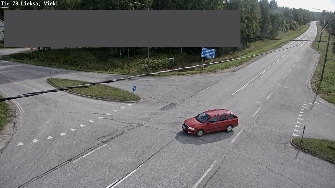 Weather Camera Image Road 73 Lieksa, Vieki, Lieksa, Pohjois-Karjala