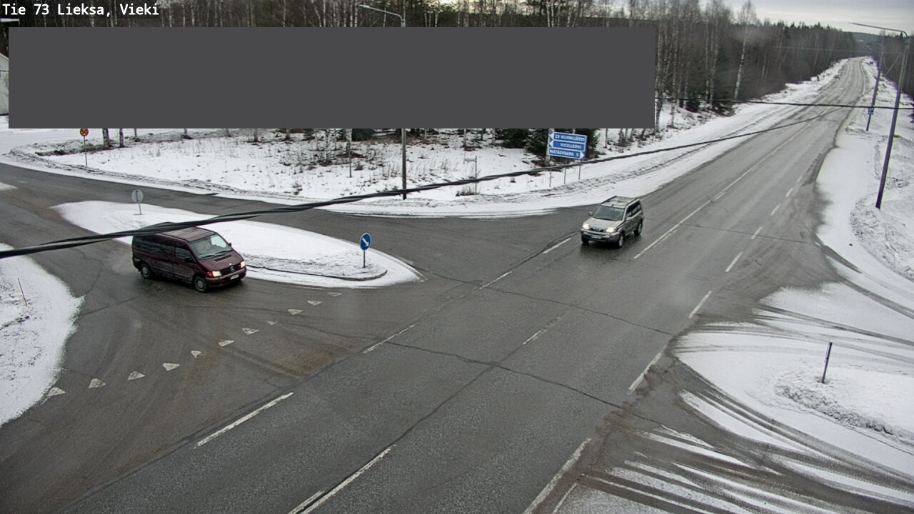 Kelikamerat Kuva Tie 73 Lieksa; Vieki, Lieksa, Pohjois-Karjala