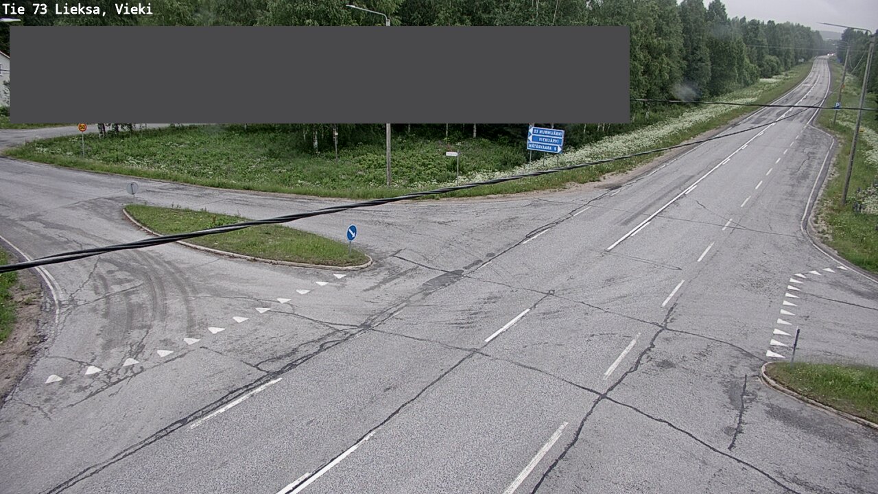 Kelikamerat Kuva Tie 73 Lieksa; Vieki, Lieksa, Pohjois-Karjala