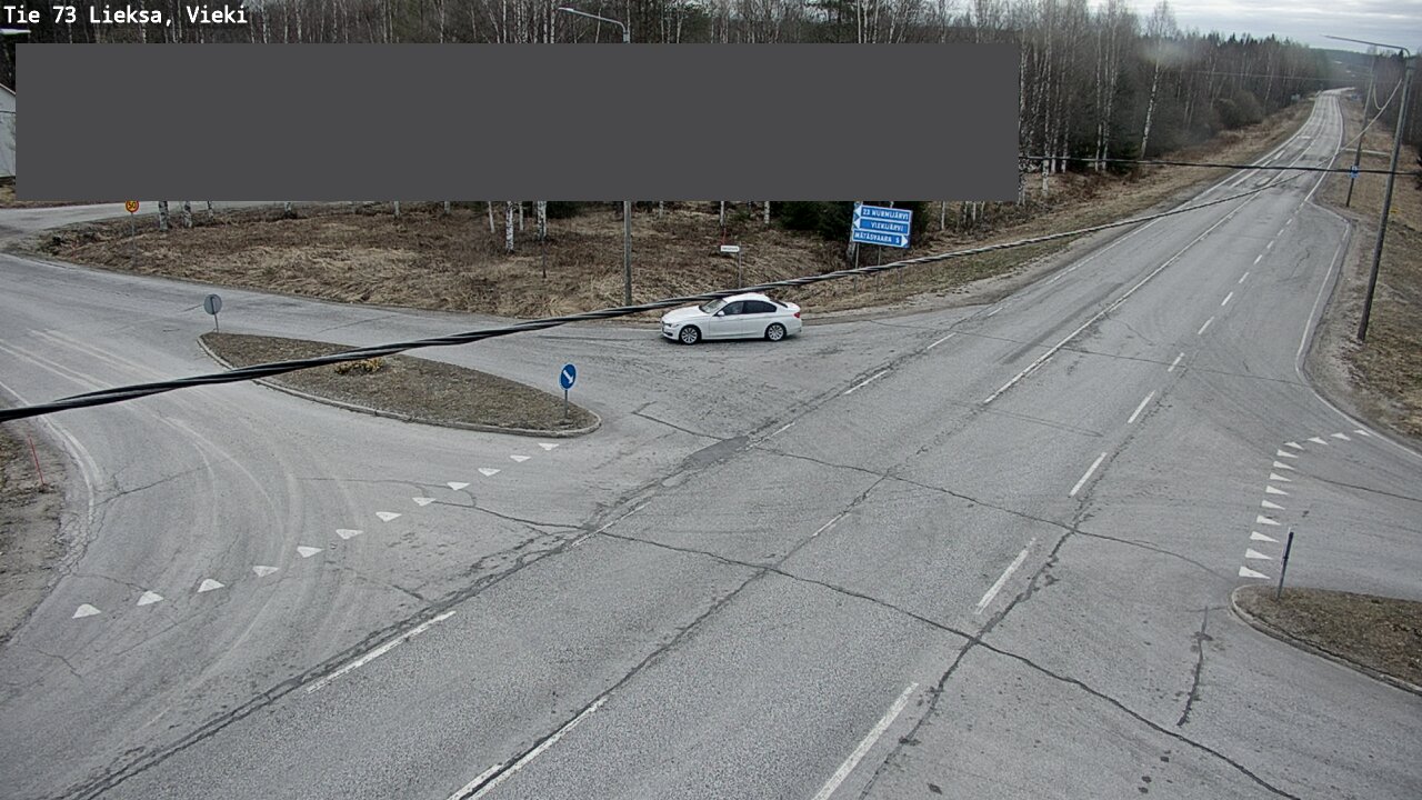 Kelikamerat Kuva Tie 73 Lieksa; Vieki, Lieksa, Pohjois-Karjala