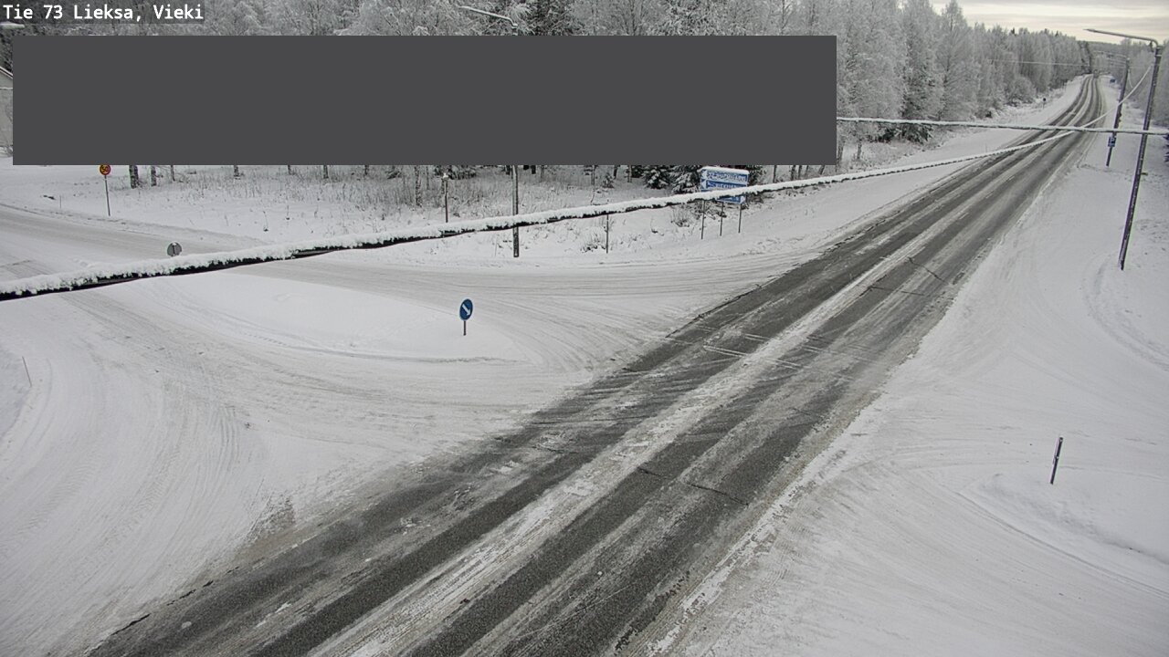 Weather Camera Image Road 73 Lieksa, Vieki, Lieksa, Pohjois-Karjala