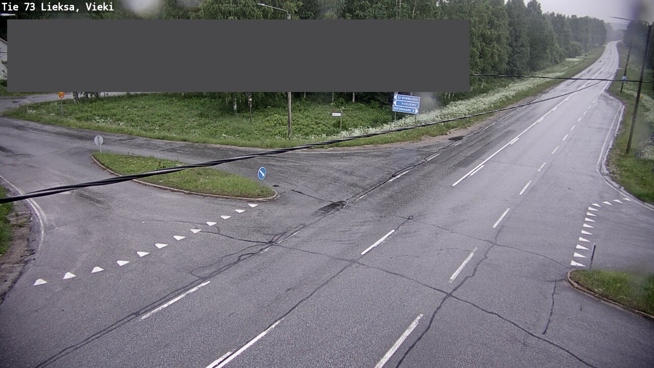 Kelikamerat Kuva Tie 73 Lieksa; Vieki, Lieksa, Pohjois-Karjala
