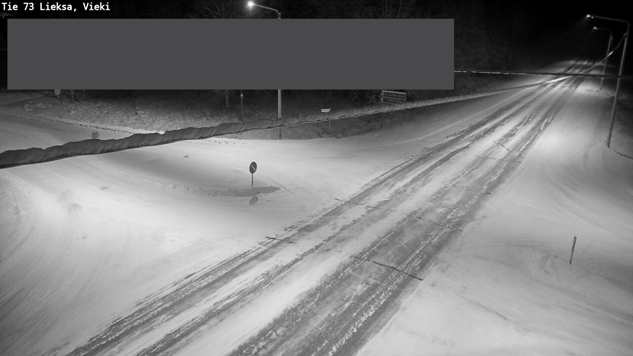 Weather Camera Image Road 73 Lieksa, Vieki, Lieksa, Pohjois-Karjala