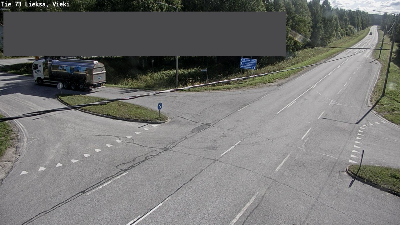 Kelikamerat Kuva Tie 73 Lieksa; Vieki, Lieksa, Pohjois-Karjala